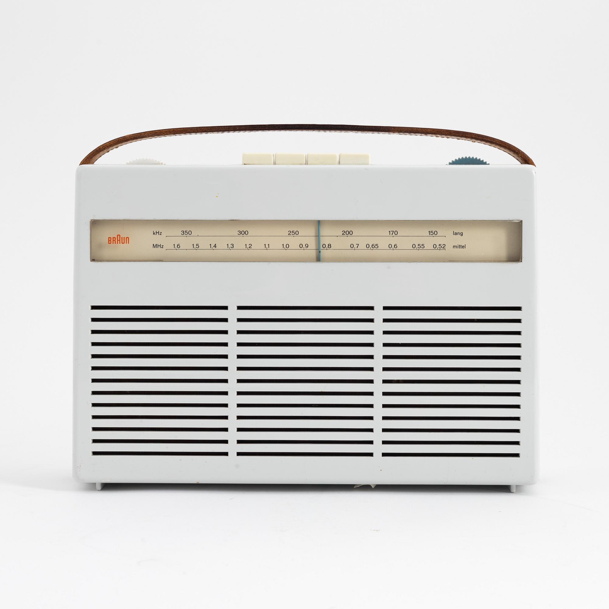 Dieter Rams, radio, Transitor 2, Braun.