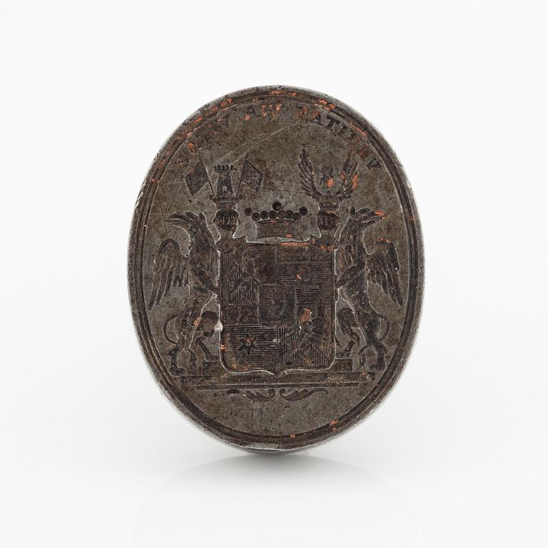 Seal for the baronial Essen family (no. 158), 18th century.