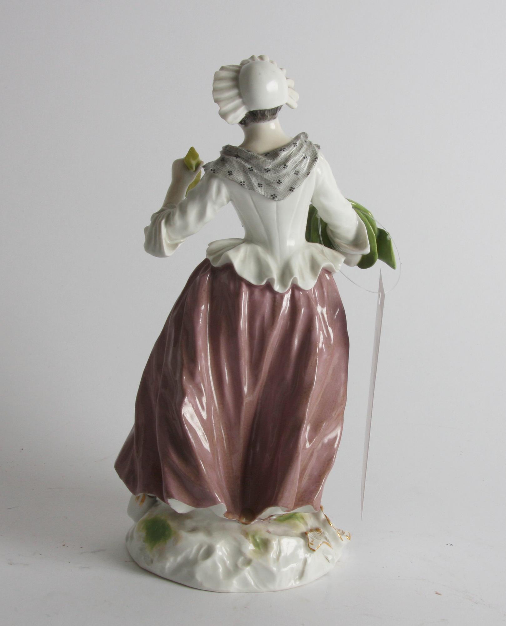FIGURIN, porslin, Meissen, 18/1900-tal.