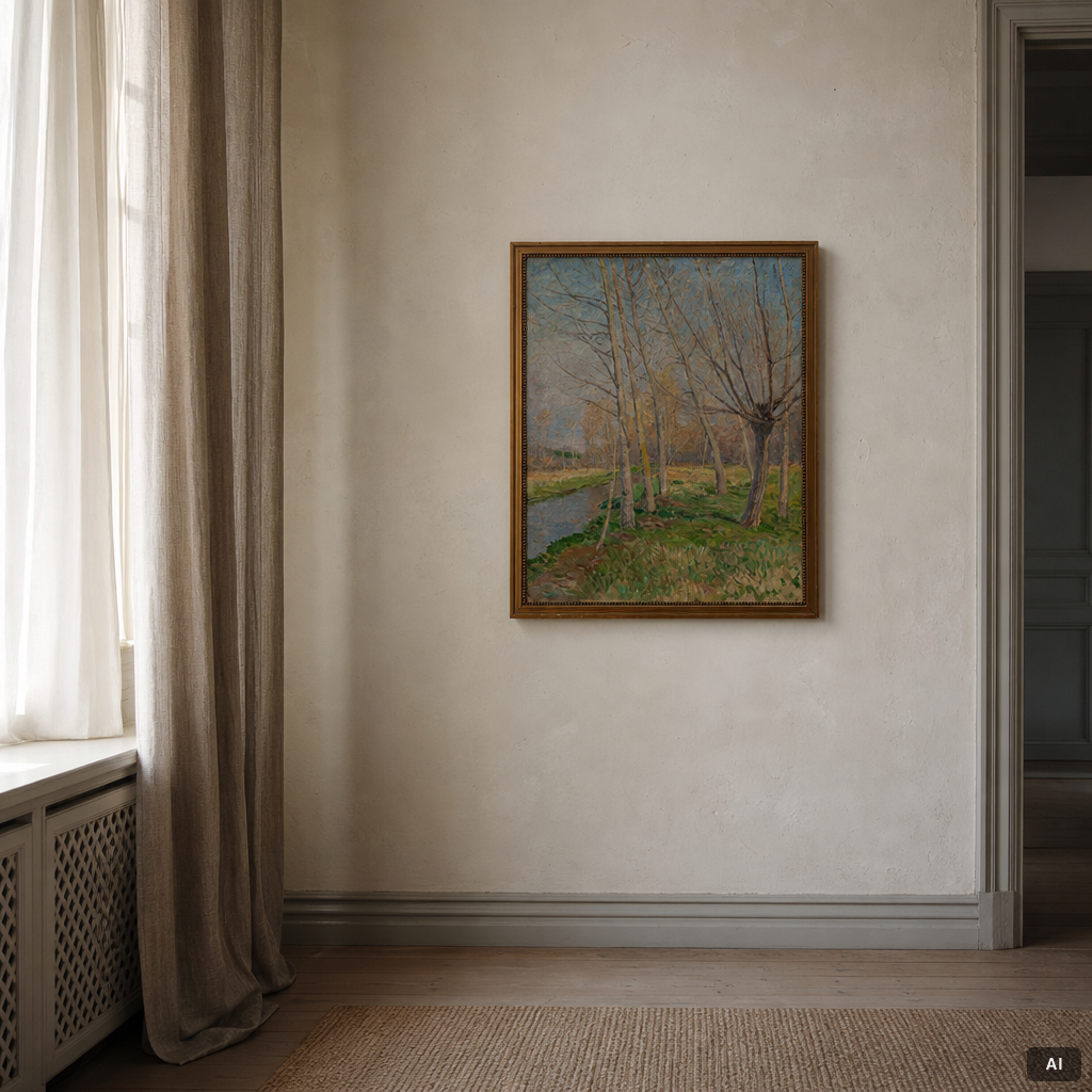 Carl Trägårdh, Spring landscape.
