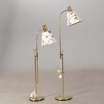 Floor lamps, two similar, Falkenberg, late 20th century.