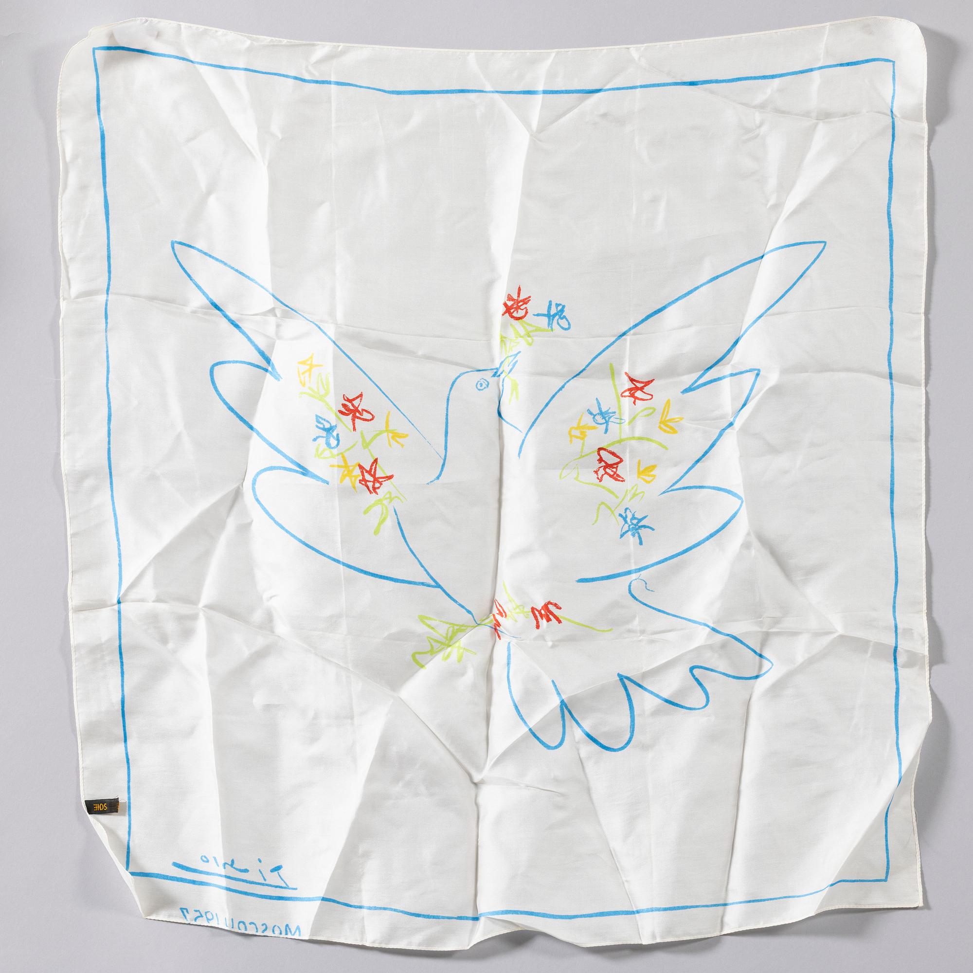 Pablo Picasso, Scarf, Moscow, 1957.