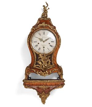 100. A Swedish Rococo bracket clock by Petter Ernst (1753-84).