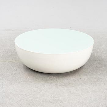 Gino Carollo' a 'Planet' glass top coffee table, Bonaldo, Italy.