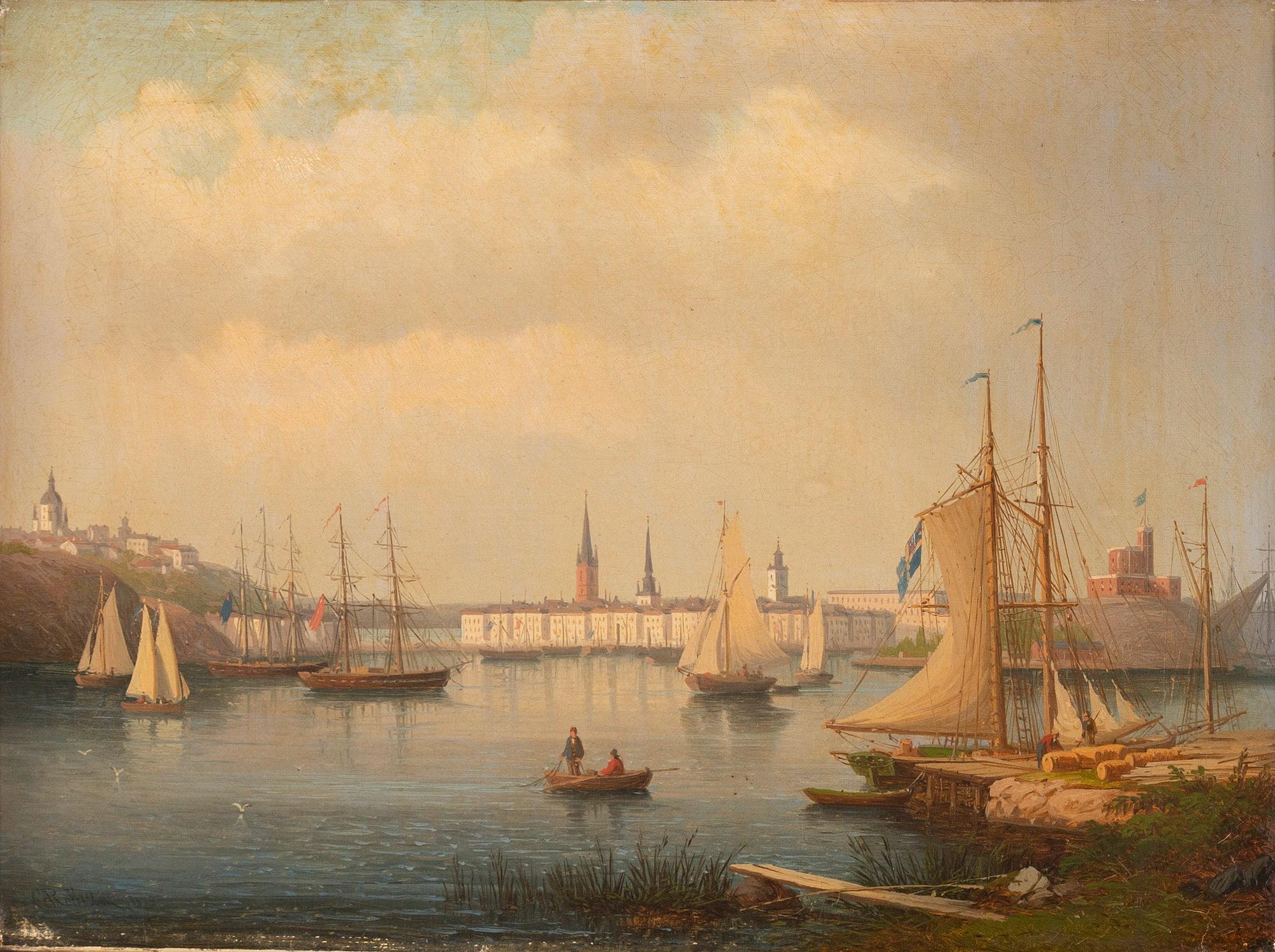 Carl Abraham Rothstén, The inlet of Stockholm.