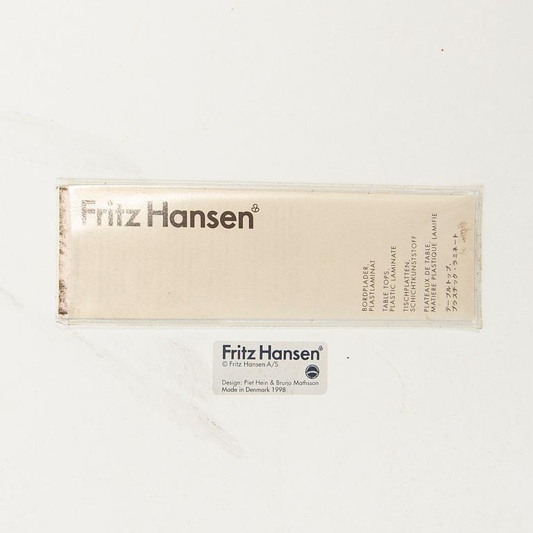 Bruno Mathsson & Piet Hein, bord, "Superelips", Fritz Hansen, Denmark 1998.