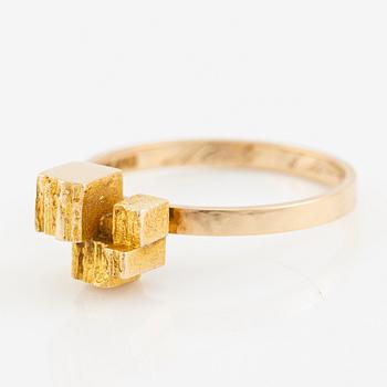 Lapponia, a ring, 14K gold, Finland 1969.