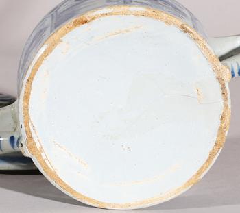 LOCKSKÅL, fajans, Holland 1700-tal.