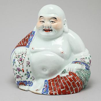 A 19th century chinese porcelain figurine.