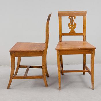 STOLAR, ett par, Karl Johan, 1800-talets första hälft.