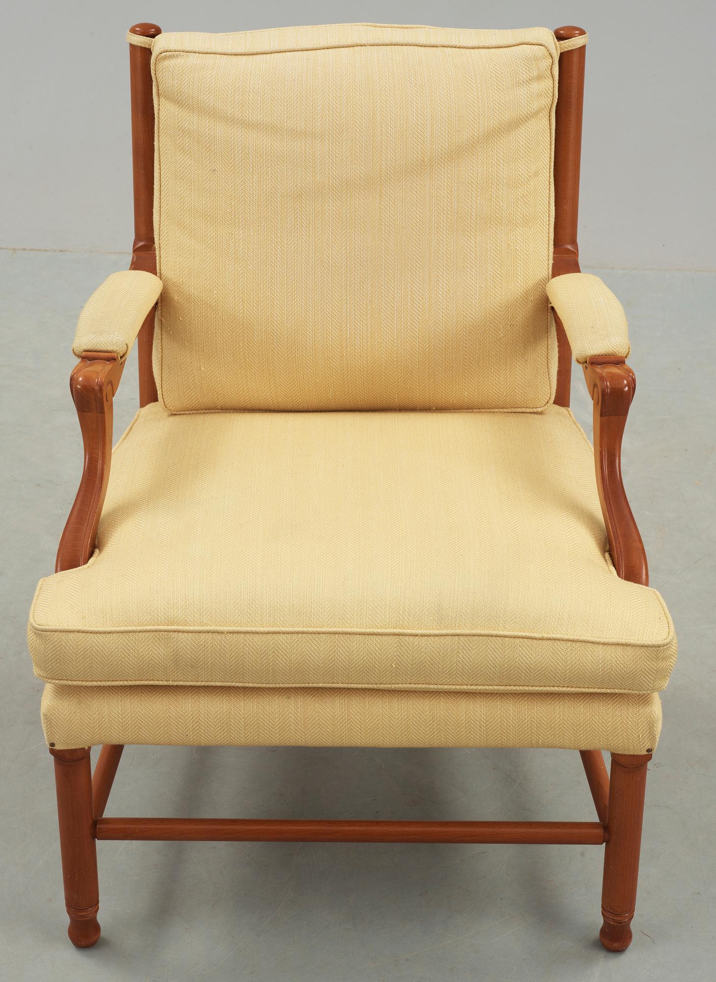 FÅTÖLJ, sk Gripsholmsfåtölj, omkring 2000.