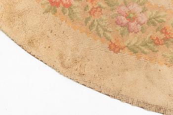 Carpet, Northern Europe around 1900, Knotted Pile, circa 440 x 430 cm.