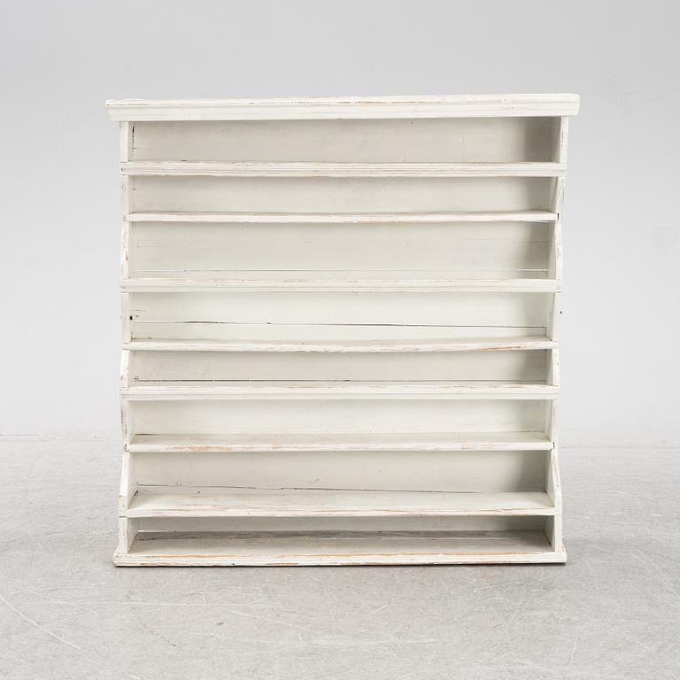 A Swedish shelf for plates, second half of the 19th Century.