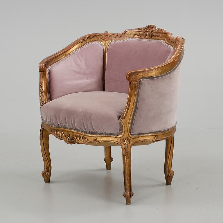 BERGERE, rokokostil, 1800-talets andra hälft.