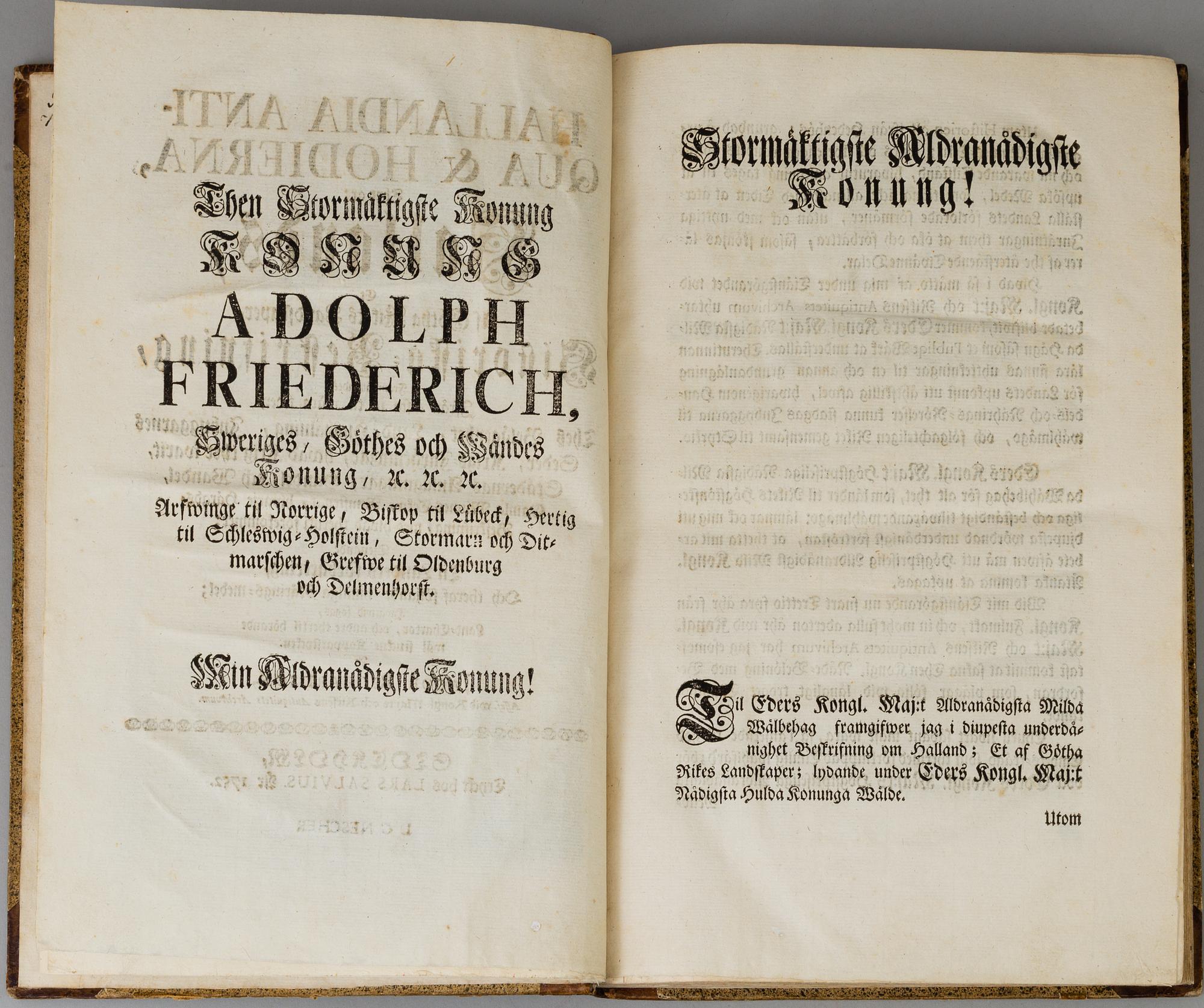 BOK, Jacob Richardson, Halland, Stockholm, 1752-53.