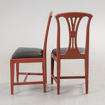 A set of six 'Fresta' chairs by IKEA, late 20th century.