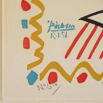 Pablo Picasso, "Tête de roi (Carnaval de Nice)".