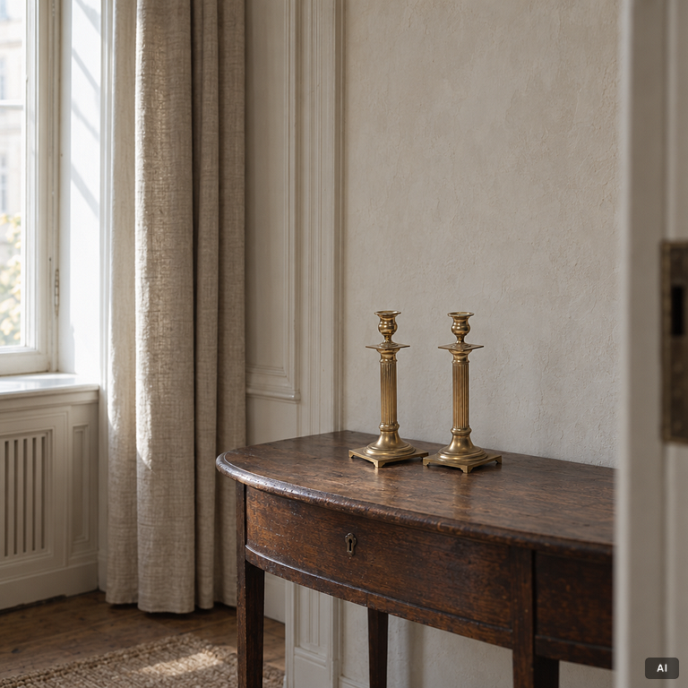 Skultuna Messingsbruk, Candlesticks, a pair, early 20th century.