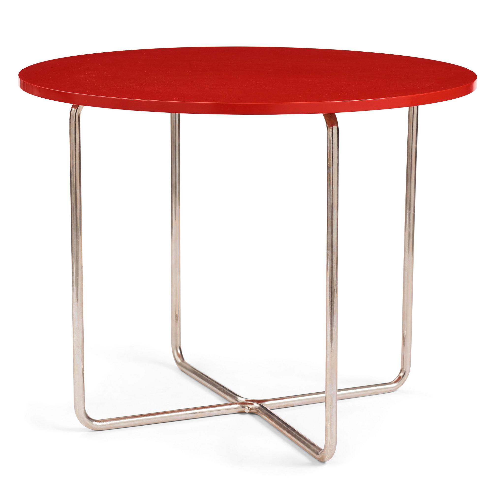 Marcel Breuer, bord, modell "B27", Thonet, 1930-tal.