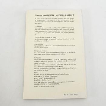 Böcker 3 vol "Fiskar och fiske i Norden" samt "Oss sportfiskare emellan".