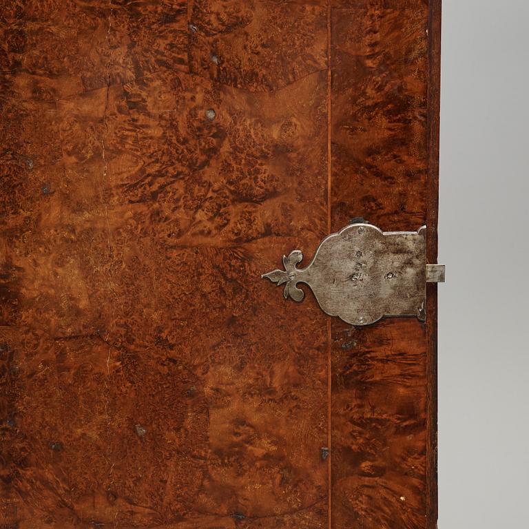 A Swedish late baroque cabinet, first half of the 18th century.