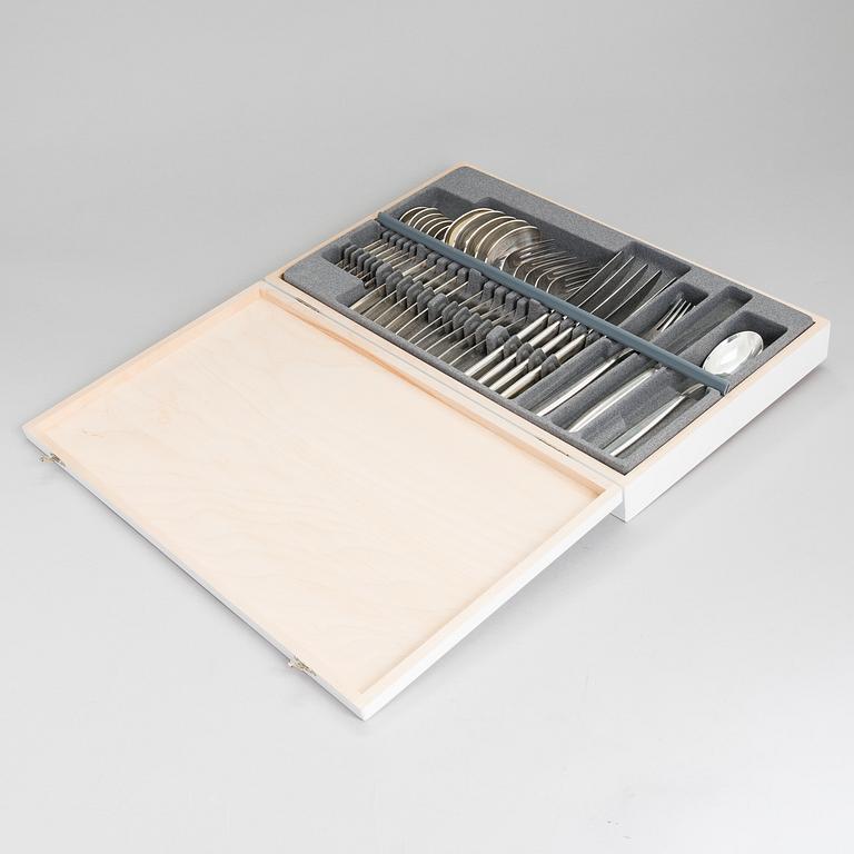 BERTEL GARDBERG, A 24-piece 'Carelia' stainless steel cutlery set for Hackman, Finland.