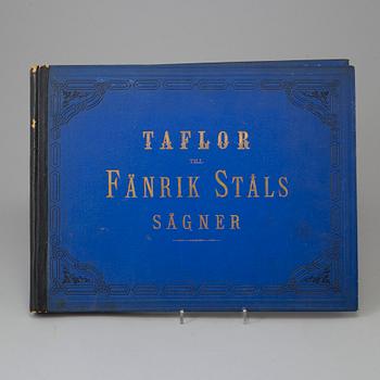 BÖCKER: 4 volymer, "Fänrik Ståls Sägner", 1883, 1886 och 1904.