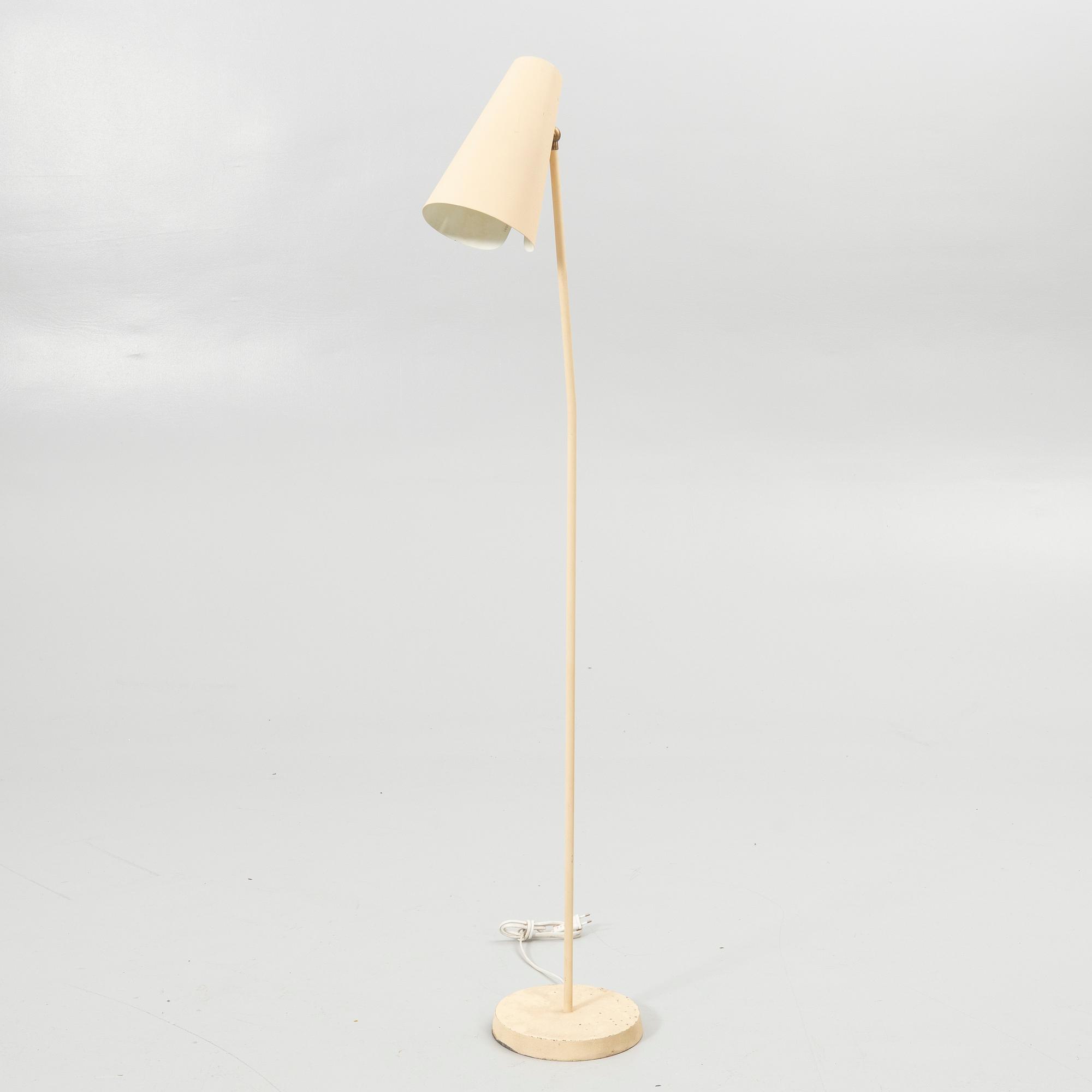 Harald Notini, golvlampa, modell 15591, Arvid Böhlmarks Lampfabrik, Stockholm, 1950-tal.