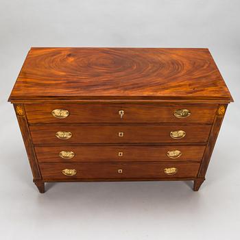 An Empire-style chest of drawer, Carl Hendrik Blom (master in Stockholm 1796 - 1835).