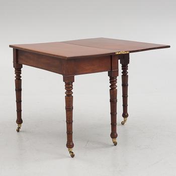 Card table, 19th century.