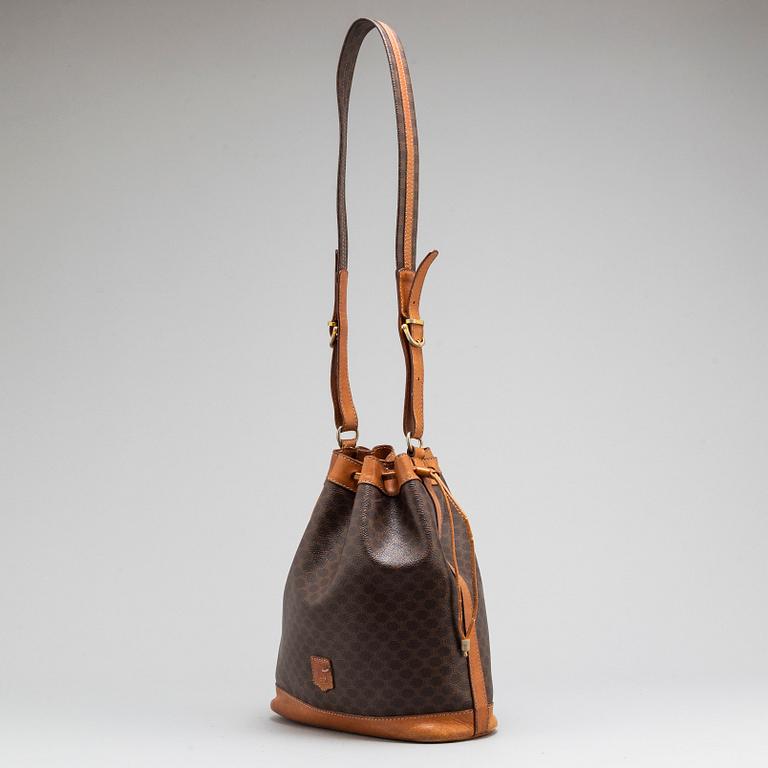 CÉLINE, "Macadam bucket bag".