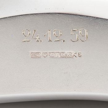 Fickplunta, silver, Auran Kultaseppä, Åbo 1952.