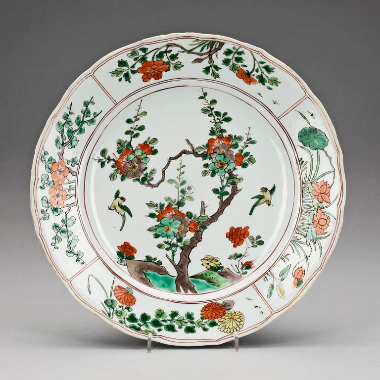 FAT, porslin, Kina, Kangxi, (1662-1722).