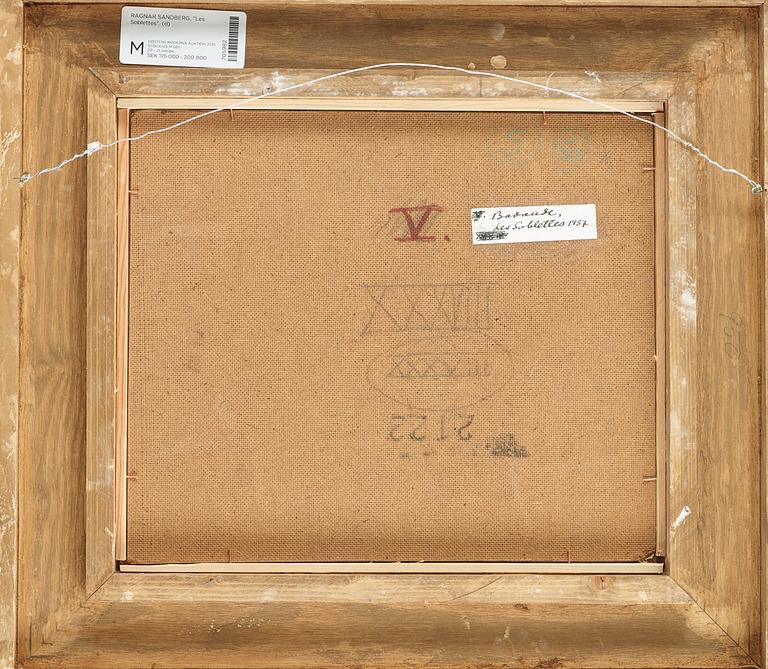 Ragnar Sandberg, "Badande, Les Sablettes".