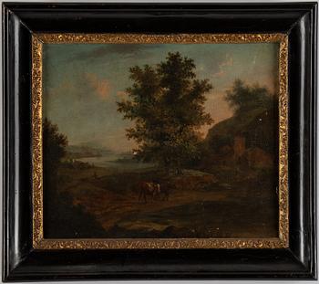 German School, circa 1800, oil on canvas, a pair.