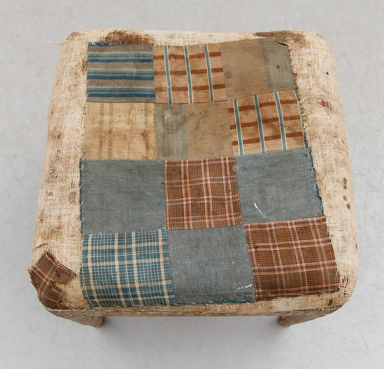 TABURETT, gustaviansk, 1700-talets slut.