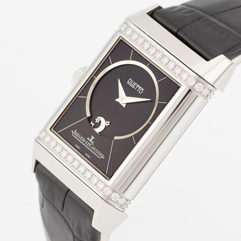 Jaeger-LeCoultre, Reverso Duetto Duo, armbandsur, 40.2 x 25 mm.