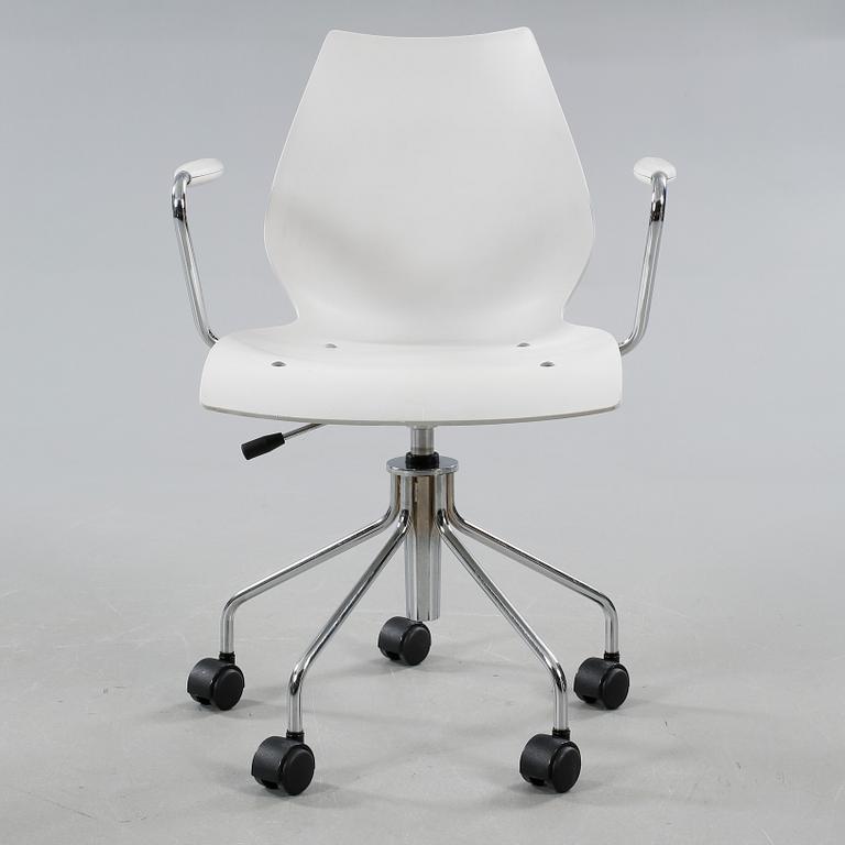 A office chair by Vico Magistretti, Kartell, 21th century.