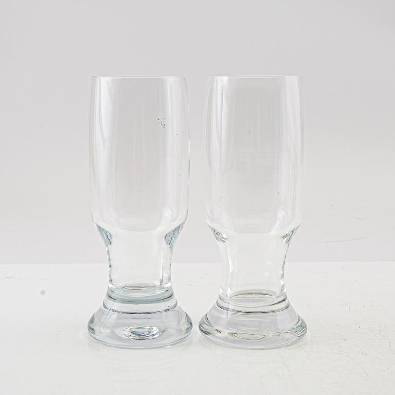 Signe Persson-Melin, servis 69 dlr "Porter" Kosta Boda sent 1900-tal.