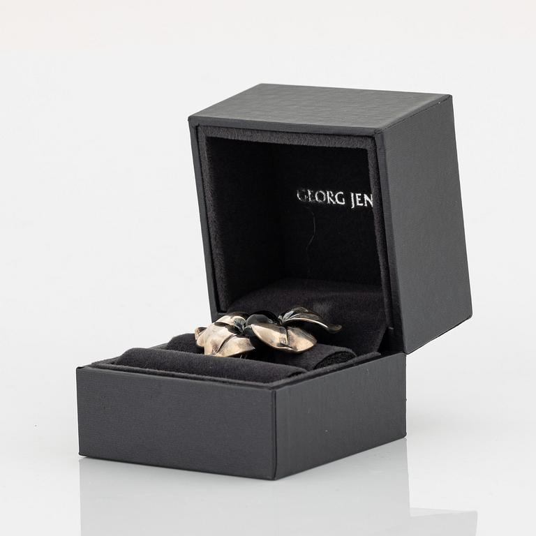 A Georg Jensen silver ring.