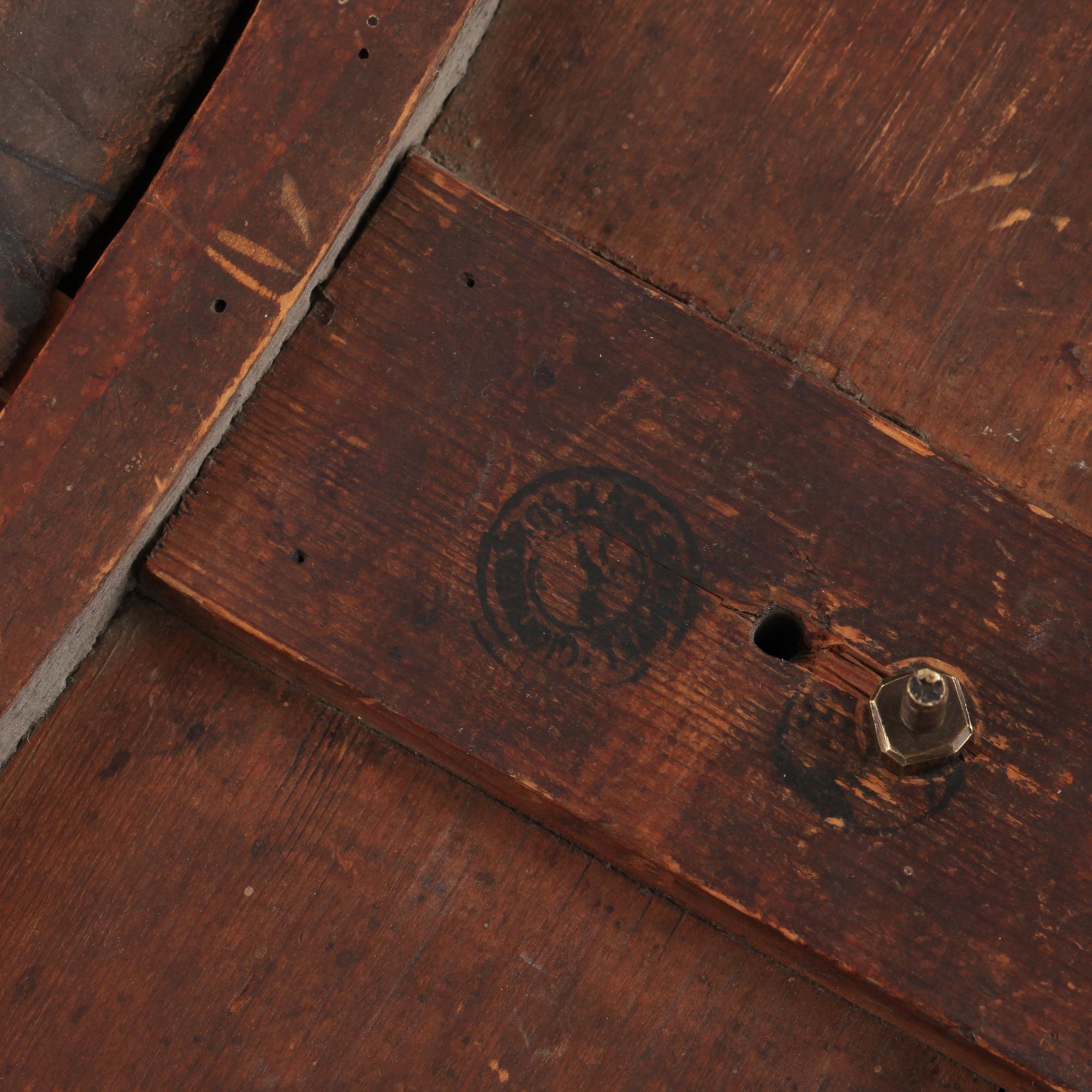 SPEGEL, Buch & Echtler, Göteborg, hallstämplad och signerad, 1700-talets mitt.