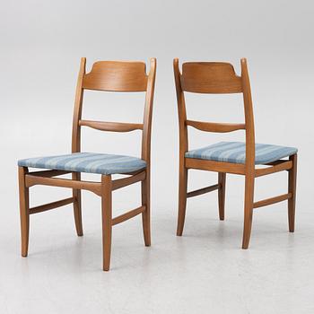 Carl Malmsten, four chairs 'Calmare Nyckel', late 20th century.
