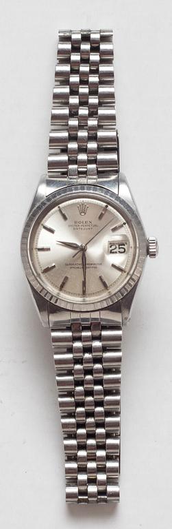 HERRARMBANDSUR, Rolex, Oyster Perpetual Datejust, 1964.