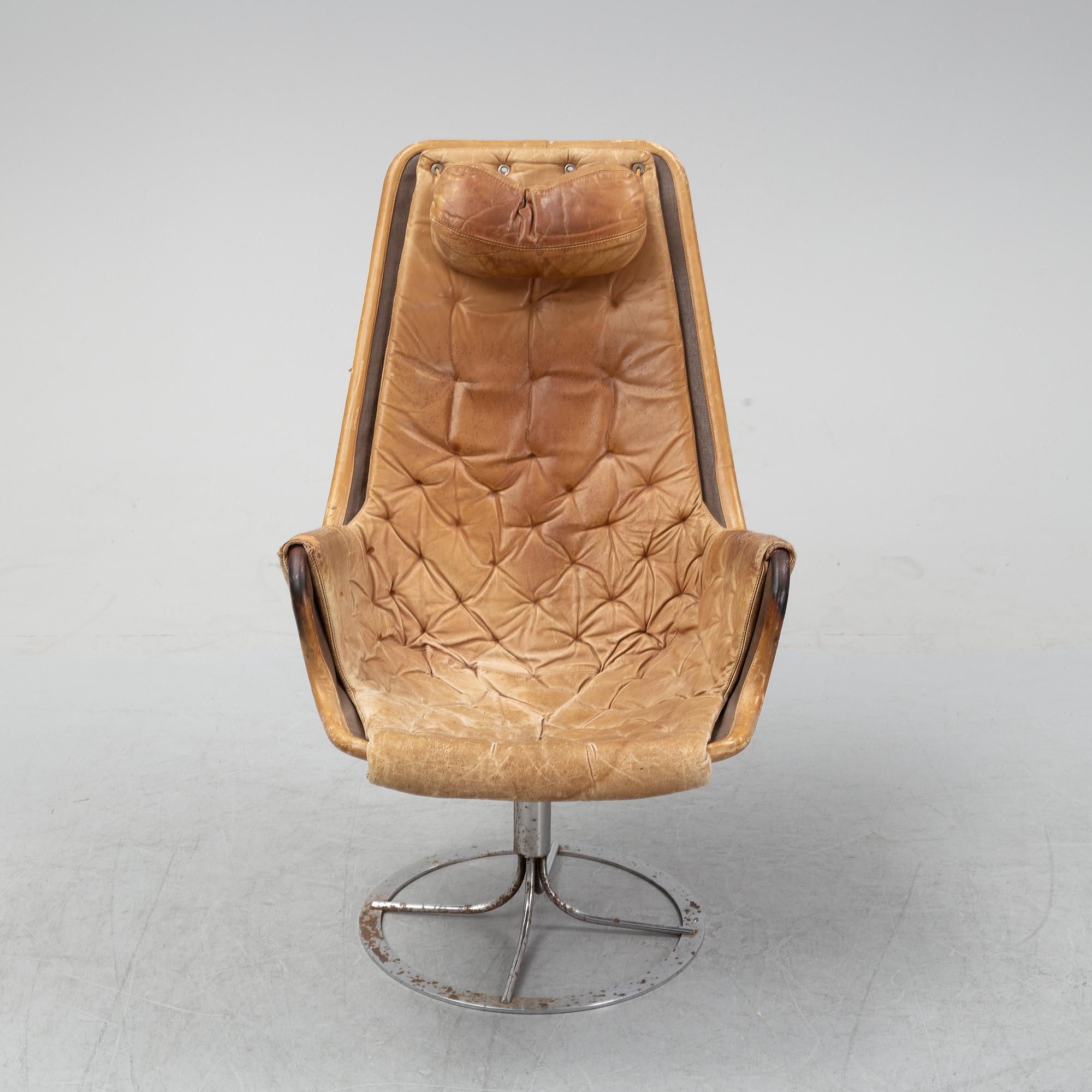 Bruno Mathsson, fåtölj, "Jetson", 1900-talets andra hälft.