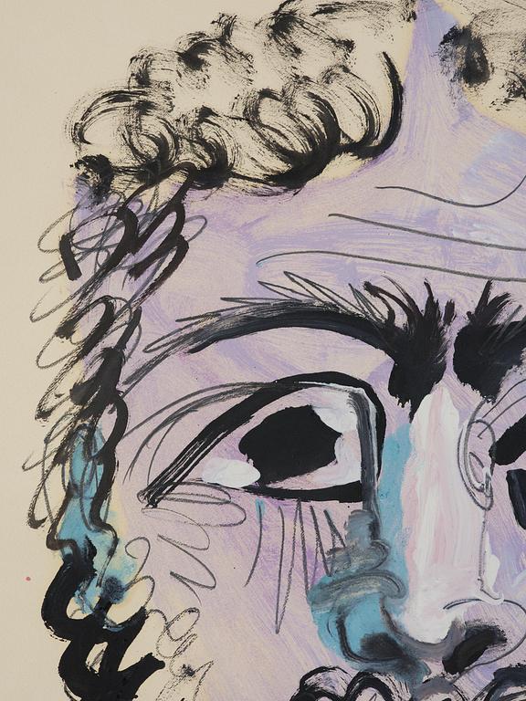 Pablo Picasso, "Buste d'homme".