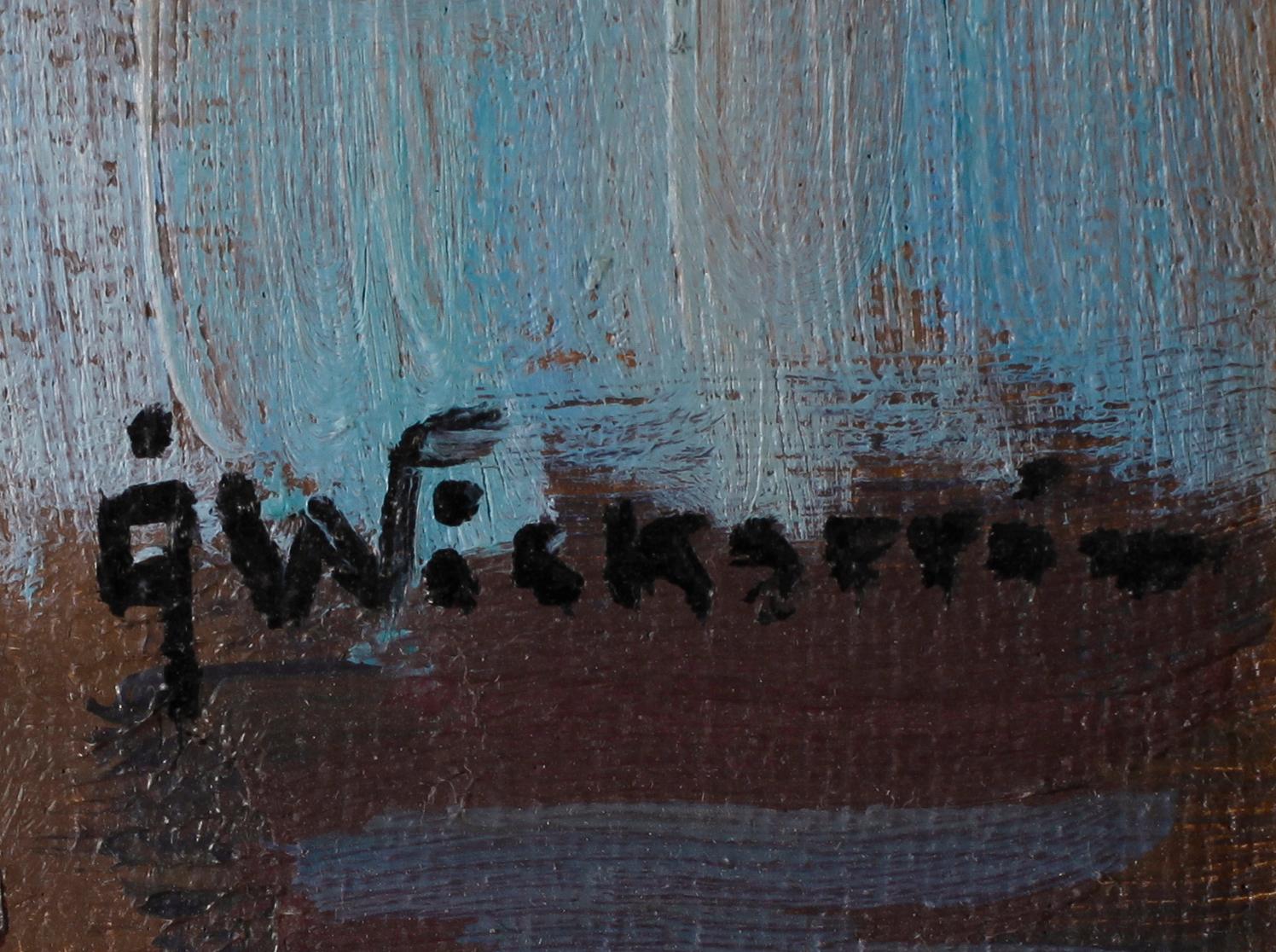 ÅKE WICKSTRÖM, olja på duk, signerad.