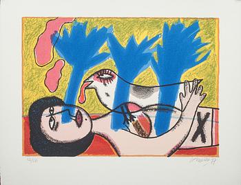 BEVERLOO CORNEILLE, färgserigrafi, signerad och numrerad 12/150.