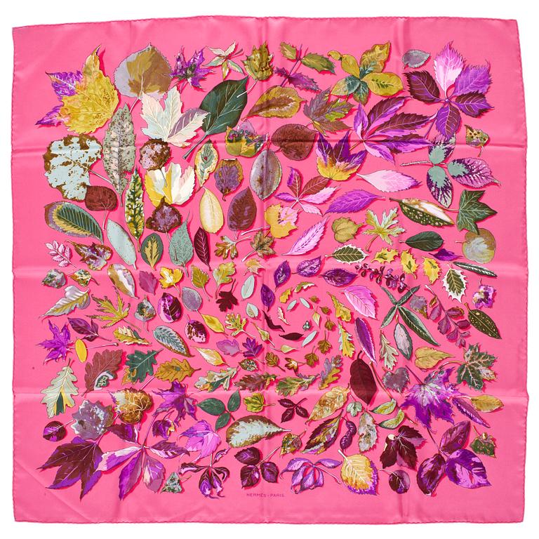 HERMÈS, silk scarf, "Tourbillons".
