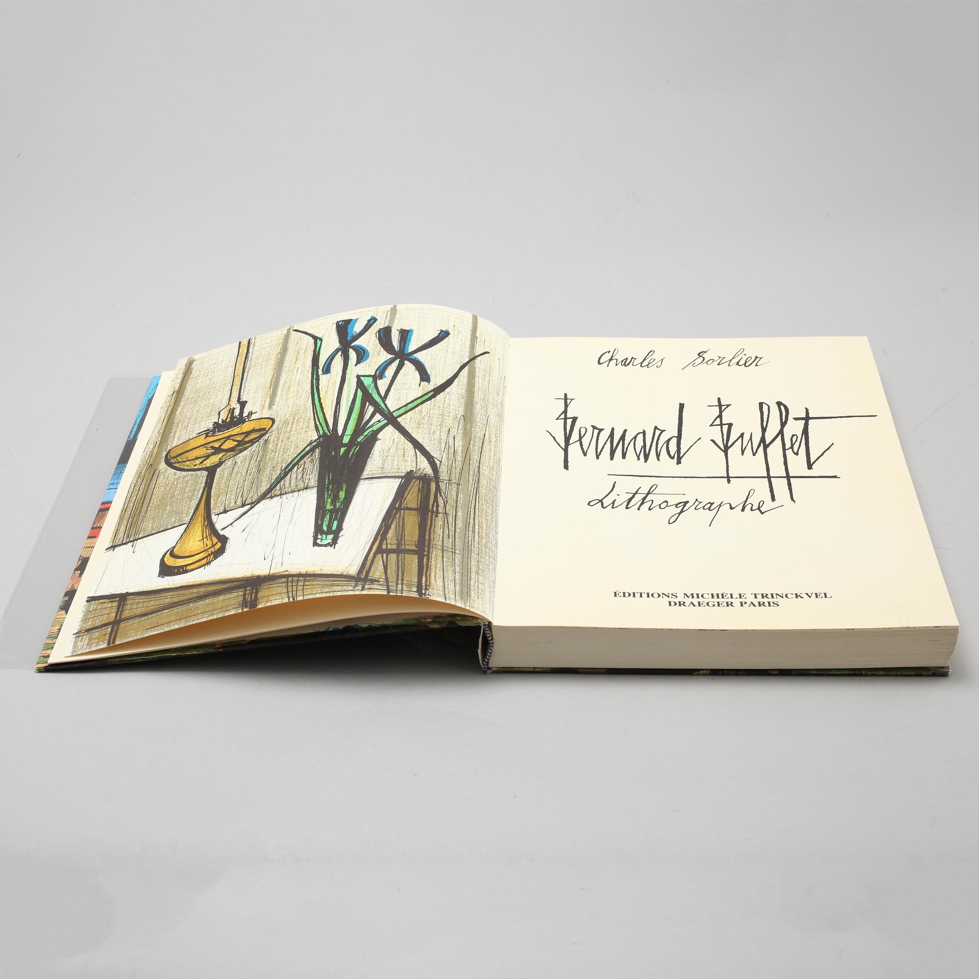 BOOK, "Bernard Buffet lithographe", Charles Sorlier, Éditions Michéle Trinckvel, Draeger, Paris,  1979.