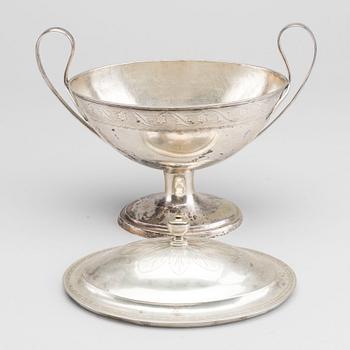 SILVER BOWL 18TH/19TH CENTURY.